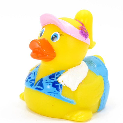 Workout Girl Rubber Duck by Ad Line | Ducks in the Window®