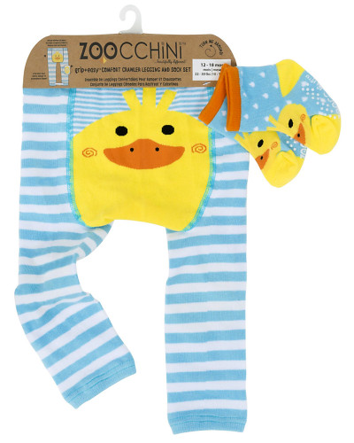 Duck Crawler legging and sock set by ZooChini | Ducks in the Window®