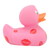 Kissing Lips Rubber Duck by LILALU bath toy | Ducks in the Window