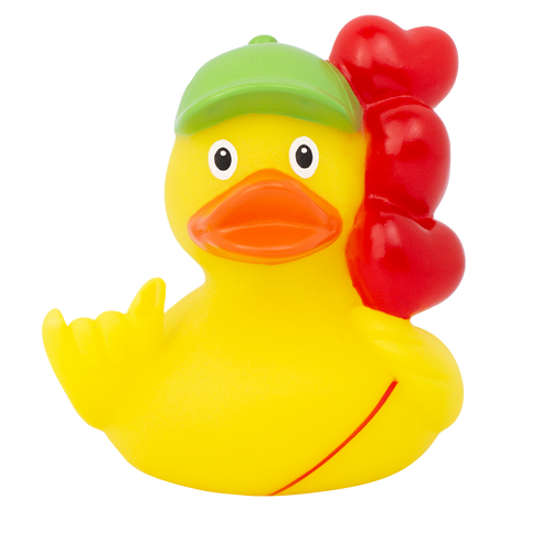 Balloon, Birthday, Baby Shower Rubber Duck by LiLaLu | Ducks in the Window