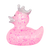 Glitter Pink Crown Rubber Duck by LILALU bath toy | Ducks in the Window