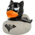 Batman Dark Grey Rubber Duck by LILALU bath toy | Ducks in the Window