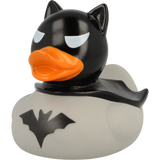 Batman Dark Grey Rubber Duck by LILALU bath toy | Ducks in the Window