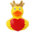 Heart Message  Rubber Duck by LILALU bath toy | Ducks in the Window