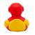 Iron Man Red Marvel DC Rubber Duck by LILALU bath toy | Ducks in the Window
