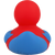 Spider Rubber Duck by LILALU bath toy | Ducks in the Window
