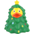 Christmas Tree Holidays Rubber Duck by LILALU bath toy | Ducks in the Window