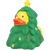 Christmas Tree Holidays Rubber Duck by LILALU bath toy | Ducks in the Window